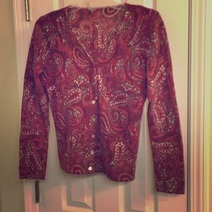 Vintage paisley sweater
